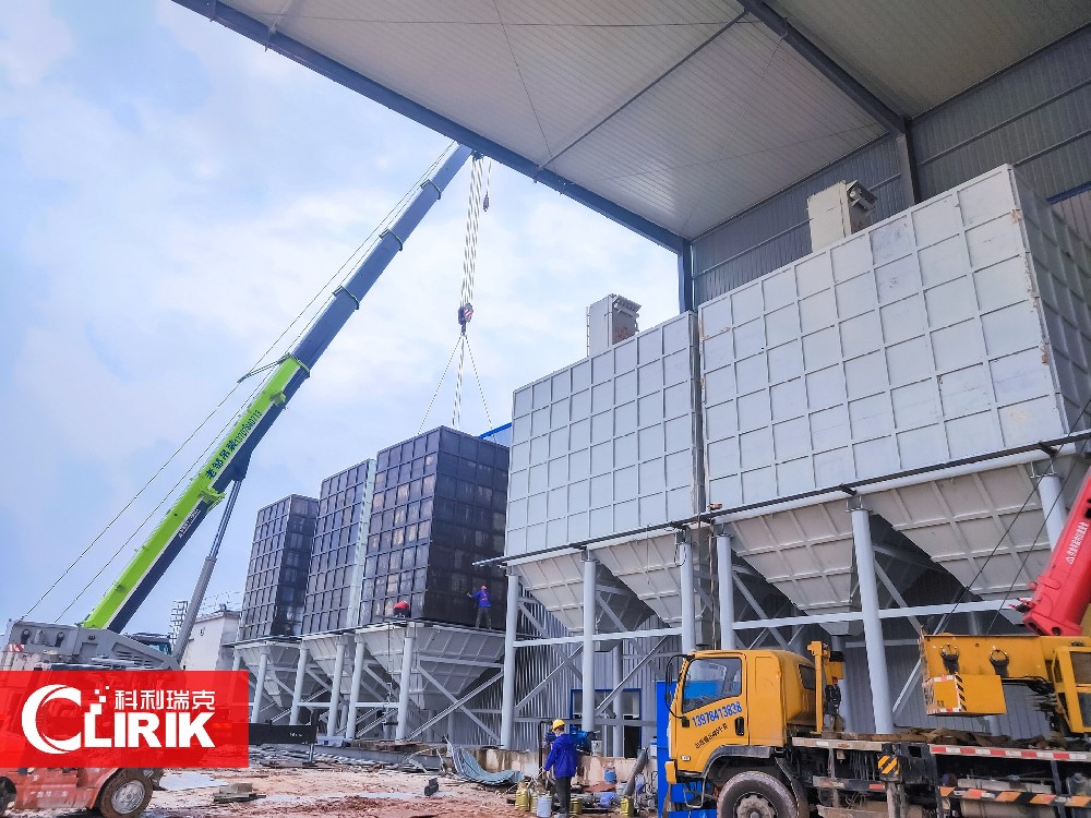 廣西碳酸鈣客戶立磨設(shè)備原料桶及成品桶項(xiàng)目順利完成